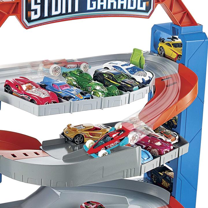Actual product image Hot Wheels Stunt Garage, play set