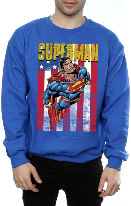 Actual product image Superman Mens Flight Sweatshirt (3XL)