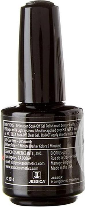 Actual product image Jessica Geleration Soakoff Soak Up The Sun 15Ml (Soak Up The Sun, Gel-Effect Nail Polish, UV gel varnish)