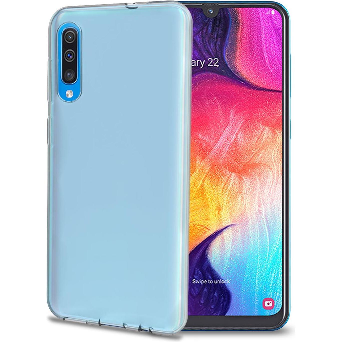 Celly Trasparente Gelskin Custodia Per Cellulare 16,3 Cm (6.4') Cover (Samsung Galaxy A50), Cover Smartphone,