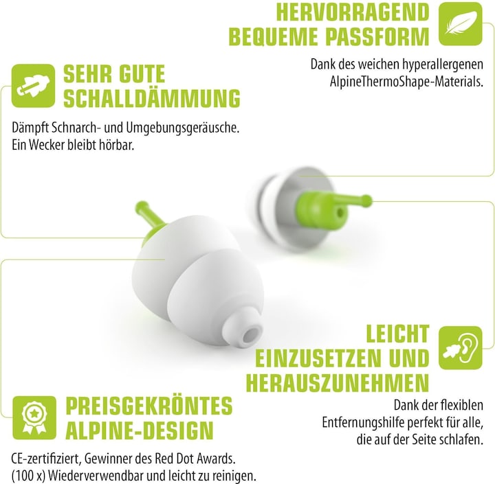 Produktbild Alpine SleepSoft+ (2 x)