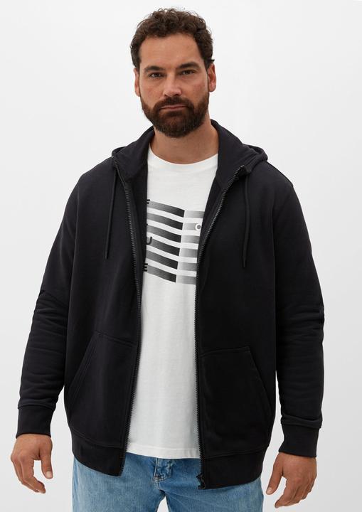 Immagine prodotto S.Oliver Giacca Uomo Felpa Manica Lunga con Cappuccio Tasca Cerniera | 1 pezzo (4XL)