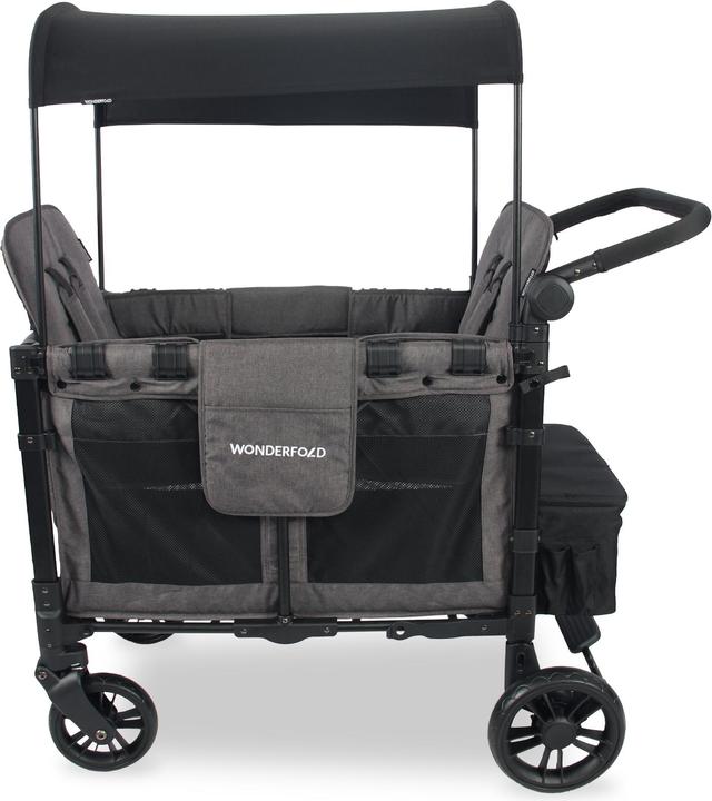 Image du produit WonderFold Poussette Elite Double Stroller Wagon Grey