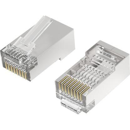 Thumbnail - Hama Netzwerkstecker, CAT-6a, 10 Gbit/s, geschirmt, 10 Stück (Netzwerkkabel Stecker), Netzwerk Zubehör