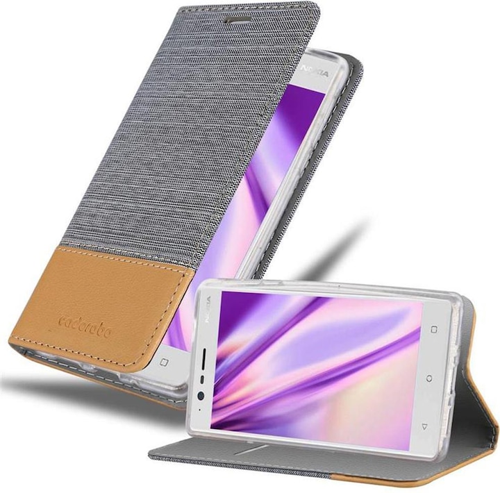 Actual product image Cadorabo Case Jeans Book (OnePlus 3)