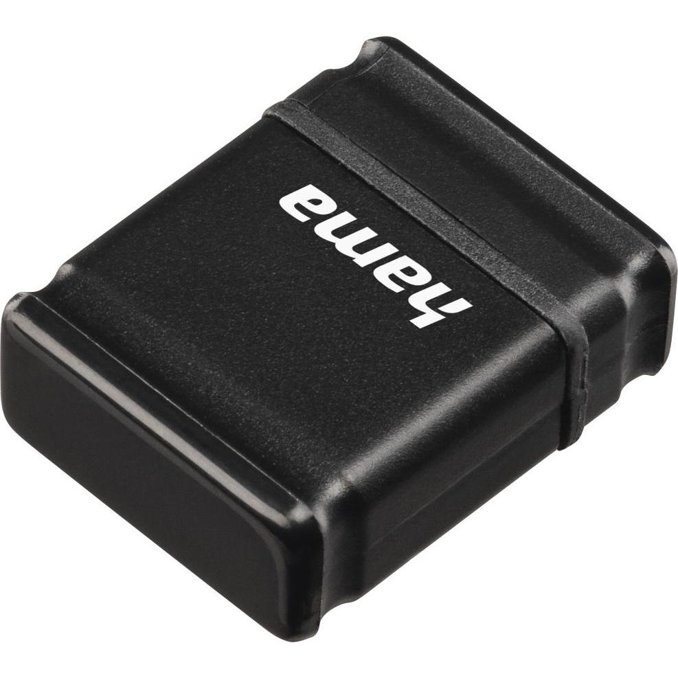 Hama Smartly (64 GB, USB-A, USB 2.0), USB Stick, Schwarz