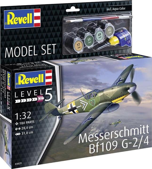 Image du produit Revell Set modèle Messerschmitt Bf109 G-2/4