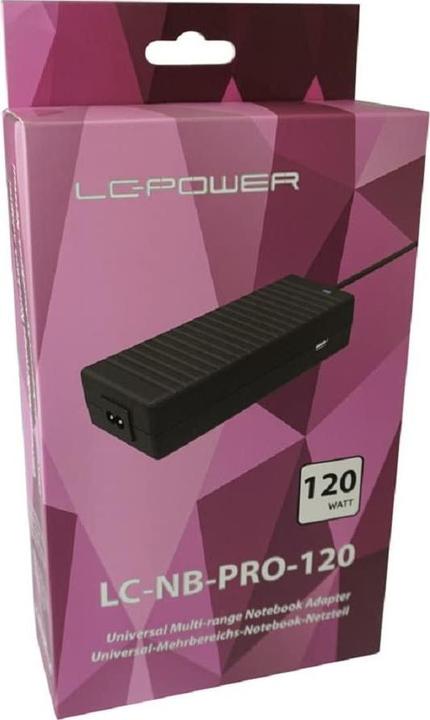 Produktbild LC-Power Netzteil NB Notebook-Netzteil LC-NB-PRO-120 (120 W)