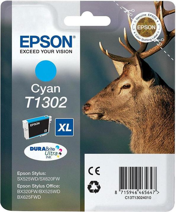 Produktbild Epson T1302 DuraBrite Ultra (C)