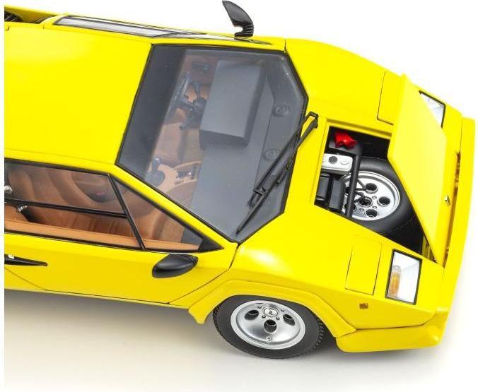 Produktbild Kyosho Lamborghini Countach LP5000 Quattrovalvove Gelb, 1:18