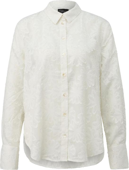 Immagine prodotto s.Oliver Bluse Elegante Chiffon-Bluse mit floralem Muster und Knopfleiste (38)