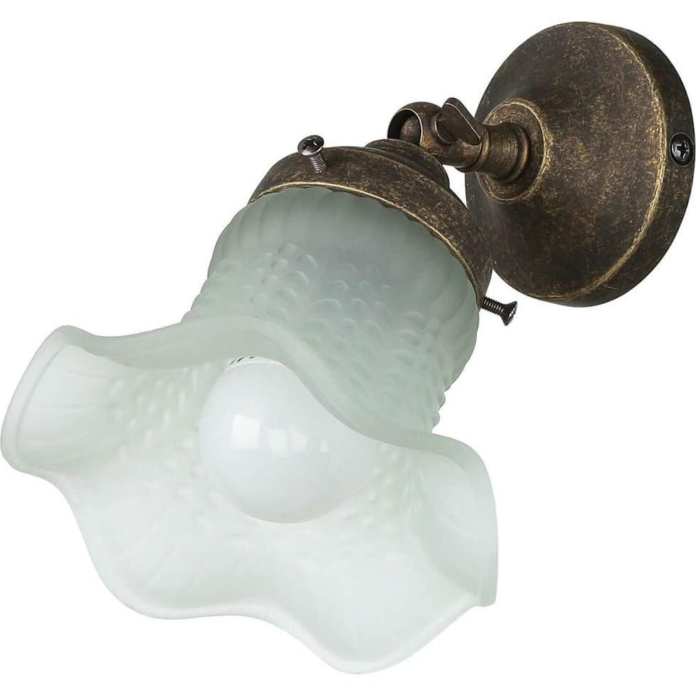 Licht-Erlebnisse, Wandleuchte + Deckenleuchte, Applique Vetro 141 (E14)