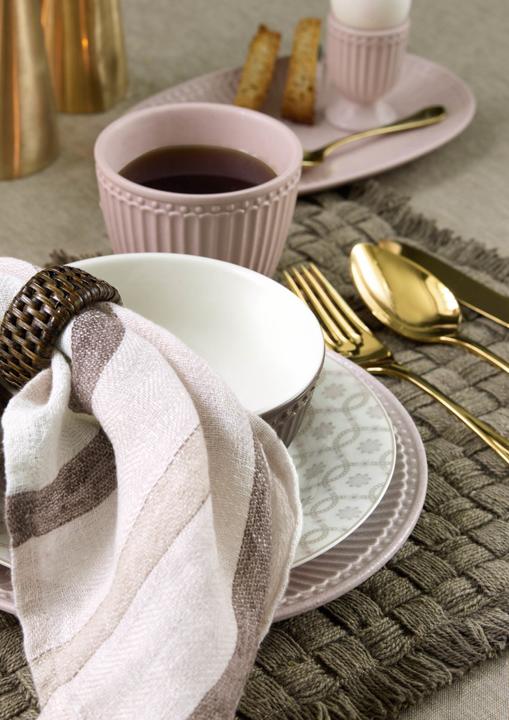 Image du produit Greengate Sina bol à céréales dusty rose inside 14,5cm (1 x)