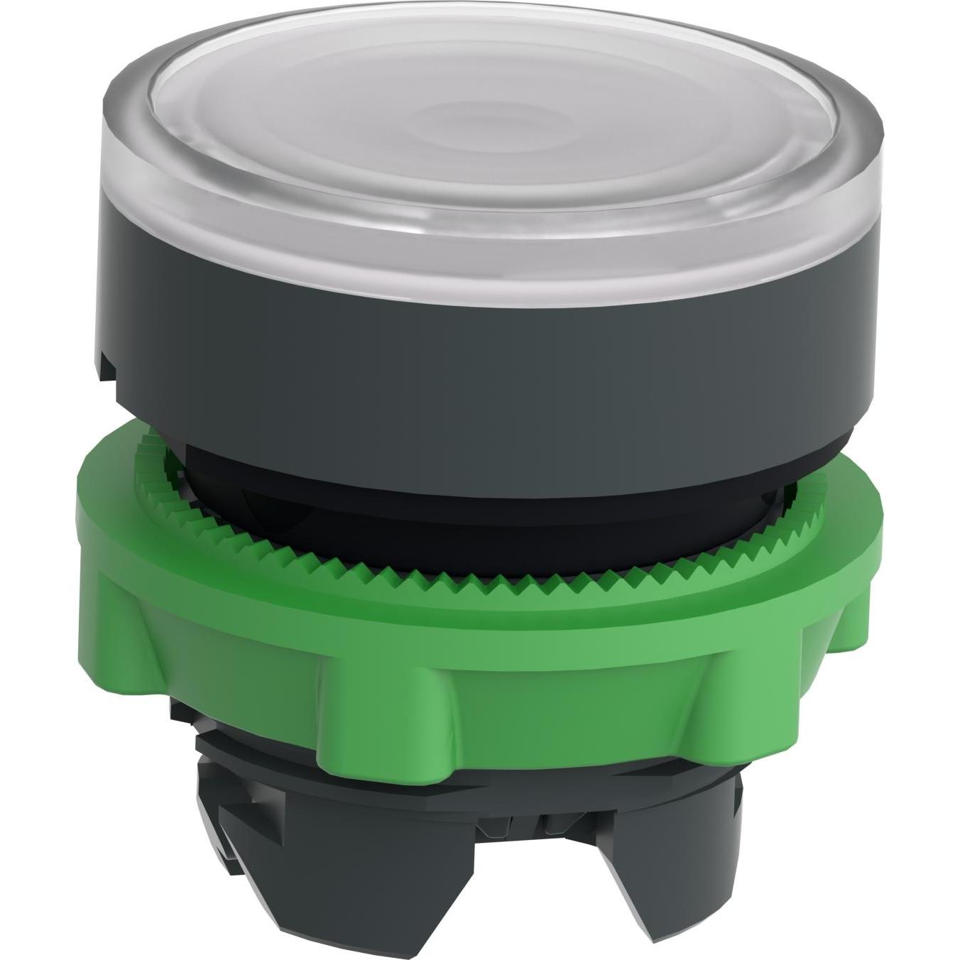 Schneider Electric Double Ill. Pushbutton He, Taster + Schalter, Weiss