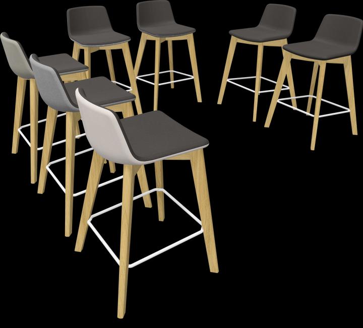 Produktbild Narbutas Twist & Sit Barhocker