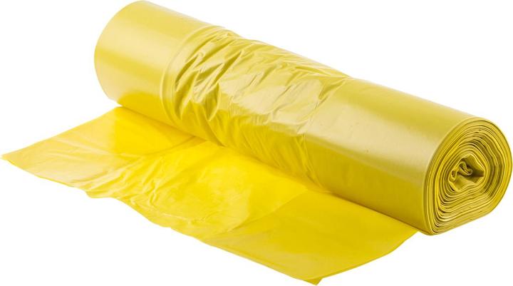 RS PRO Yellow refuse sack 200 gauge (50 x, 200 l)