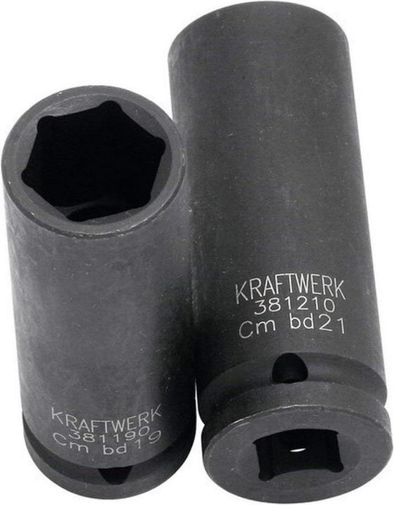 Actual product image Kraftwerk Deep impact socket 1/2 17mm w.plastic ring (17 mm)