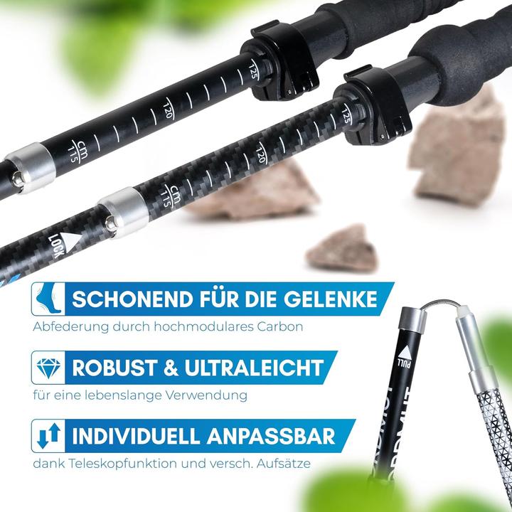 Produktbild Nordmut Faltbare Wanderstöcke