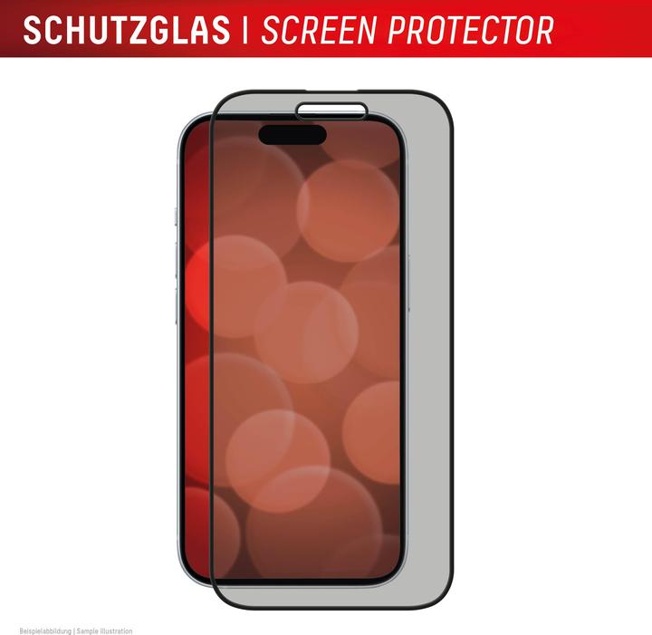 Produktbild Displex Privacy Glass, Privacy Full Cover Panzerglas (1 Stück, Apple iPhone 16 Plus)
