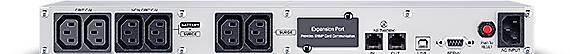 Actual product image Cyberpower USV PFC Sinewave Advanced Rack CP500EIPFCRM1U (500 VA, 300 W, Line-interactive UPS)