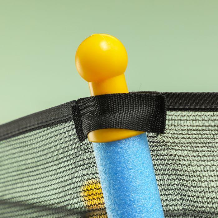 Produktbild Swisshandel24 Kinder Trampolin Ø163,5 cm, Indoor Trampolin, Kindertrampolin bis 50 kg Blau (163.50 cm)