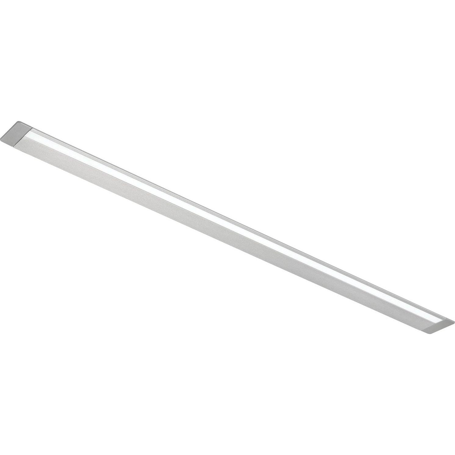 Elektra, Wandleuchte + Deckenleuchte, LED Einbauleuchte LD8010 EF Dimm. 334mm, 6 W, 3000K warmweiss, Aluminium (270 lm)