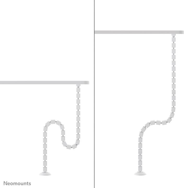 Produktbild Neomounts Kabelkanal flexibel weiss/magnetische Befestigung (Kabelschlauch, 3.20 cm)