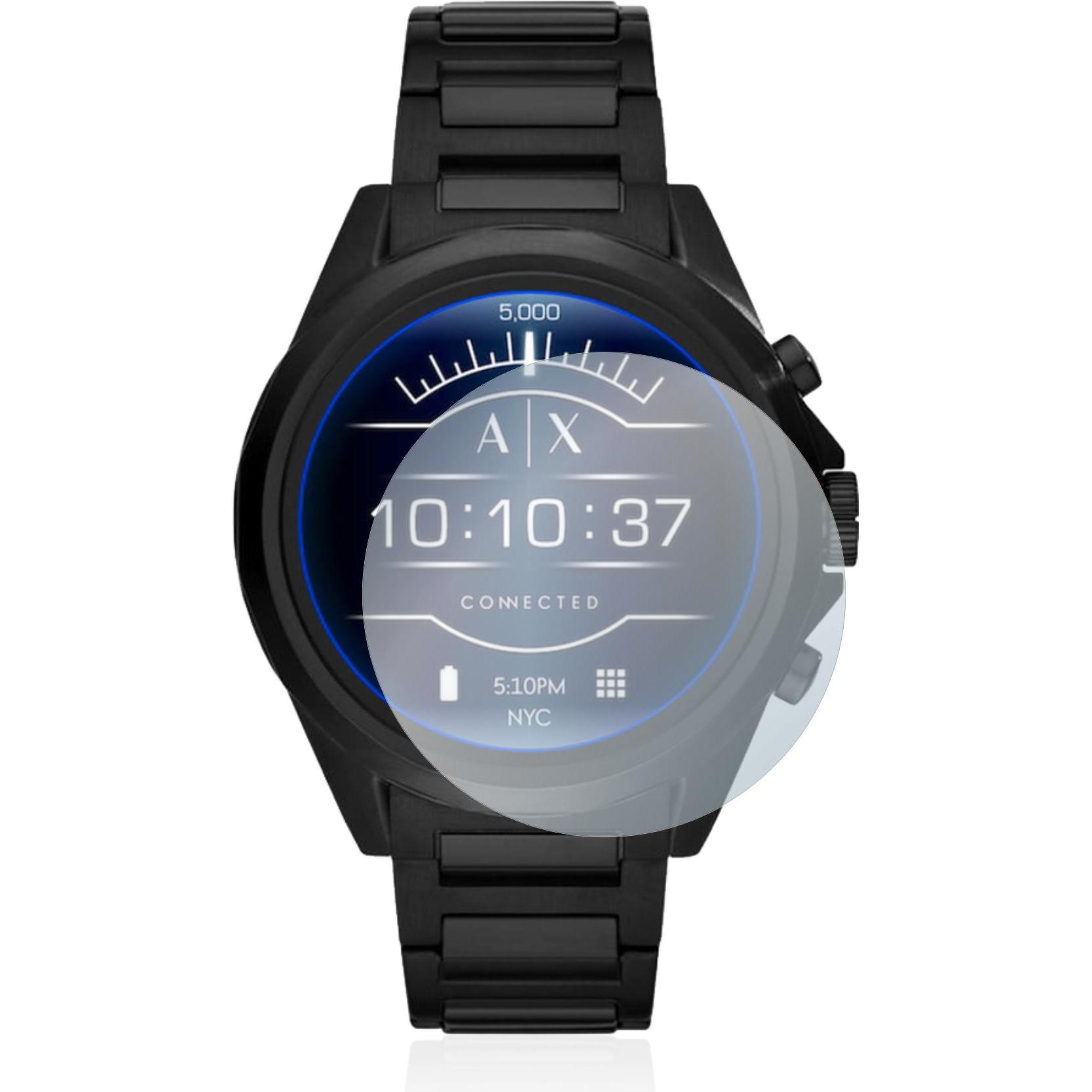 Thumbnail - Savvies Panzerglas Hartglas Displayschutz, Smartwatch Schutzfolie, Transparent