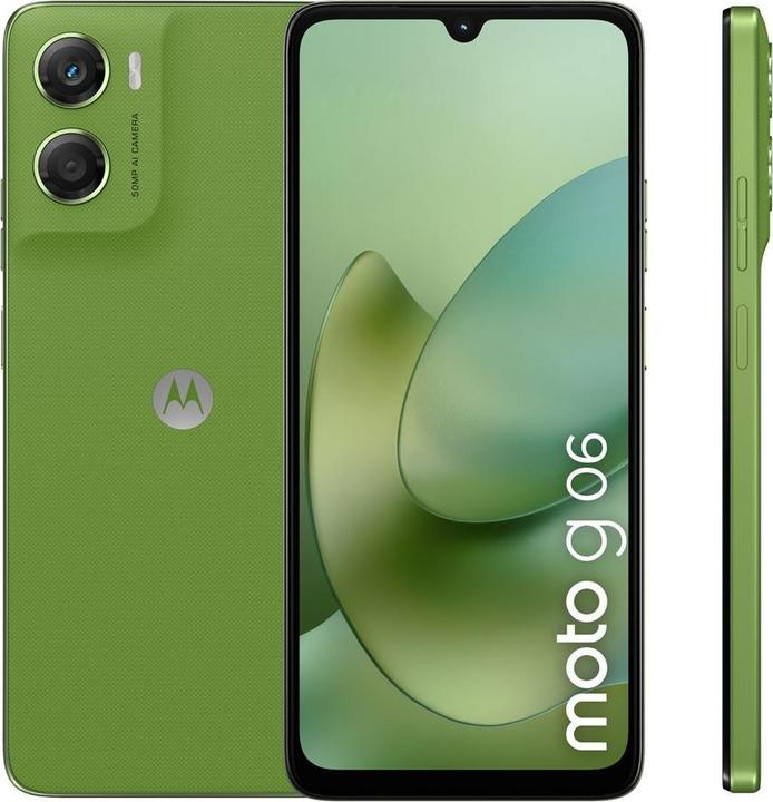 Produktbild Motorola MOTO G06 DS 4+64 TIM TENDRIL (64 GB, Grün, Tendril, 6.88", Dual SIM, 4G)