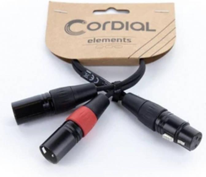 Productafbeelding Cordial XLR - 2x XLR (0.30 m, XLR)
