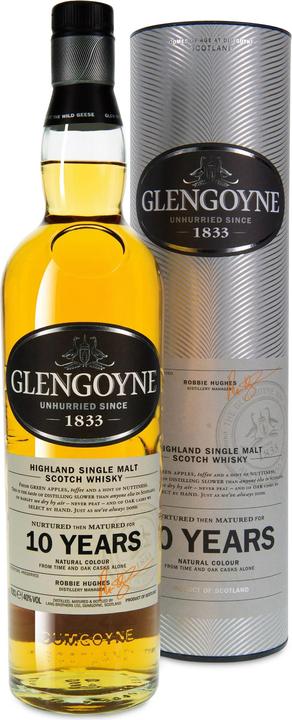 Produktbild Glengoyne 10 Years (Single Malt, Scotch Whisky, 1 x 70 cl)