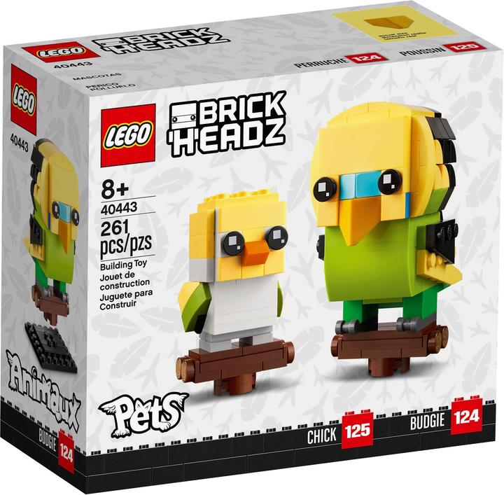 Image du produit LEGO BrickHeadz Perruche 40443 (40443, LEGO Brickheadz, LEGO difficiles à trouver)