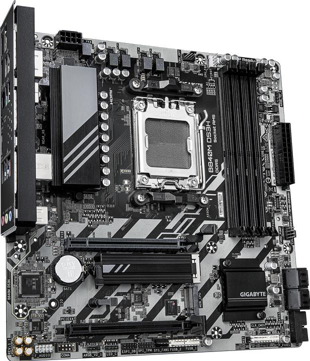 Productafbeelding Gigabyte B840M DS3H (AM5, AMD B840, mATX)