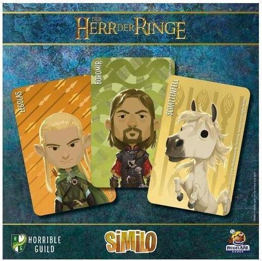 Produktbild Horrible Guild HR054 - Similo - Der Herr der Ringe, Kartenspiel, ab 2 Spieler, ab 7 Jahren (DE-Ausgabe) (Deutsch, 2 - 6 Spieler)