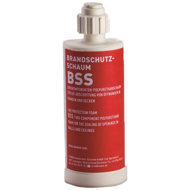 Flamro, Bauschaum, 32004 BrandschutzschaumBSS 180g Kartusche - 5 cm (1000 ml)
