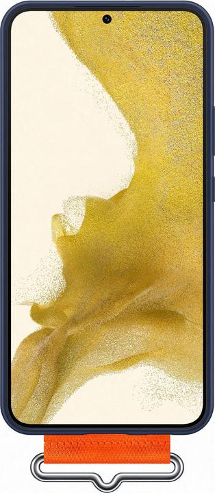 Actual product image Samsung Silicone Cover mit Schlaufe (Samsung Galaxy S22+)