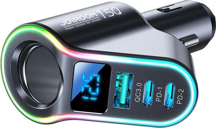 Actual product image Joyroom 150W 4-in-1 Car Charger