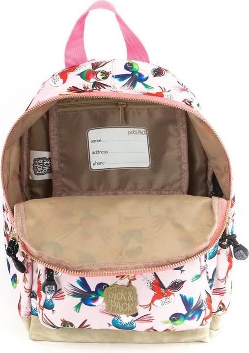 Produktbild Pick & Pack Birds Backpack (22 x 31 x 11 cm) - Soft pink