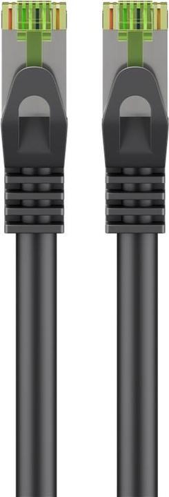 Image du produit Goobay Câble patch CAT 8.1 certifié GHMT, S/FTP PiMF, noir (S/FTP, CAT8.1, 1 m)