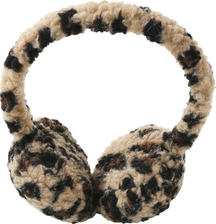 Image du produit Vertbaudet Mädchen Ohrenschützer aus Teddyfleece mit Leopardenmuster