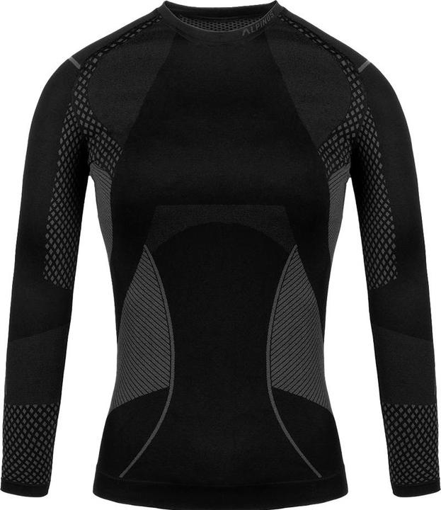 Produktbild Alpinus Active Base Layer Thermoactive Damen Sweatshirt Schwarz-Grau GT43180 L (L)