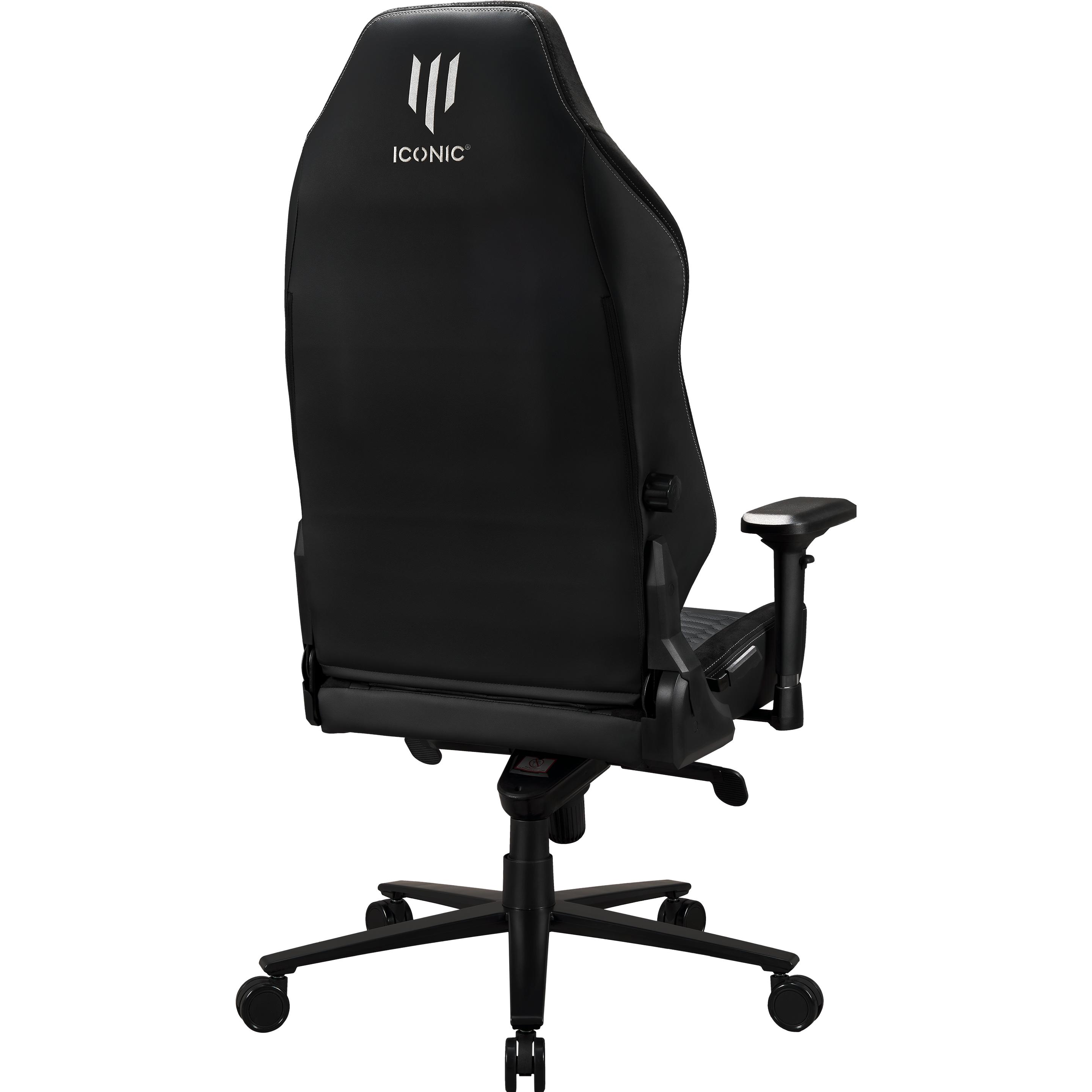 Thumbnail - Subsonic Apollon Classic / Silver Ghost Black seat + Silver logo, Gaming Stuhl, Schwarz