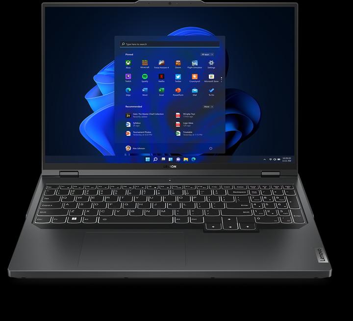 Produktbild Lenovo Legion Pro 5 16ARX8 (16", AMD Ryzen 7 7745HX, 32 GB, 1000 GB, DE)