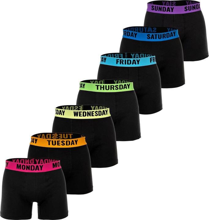 Produktbild Happy shorts Retroshorts Monday Sunday (L, 7er Pack)