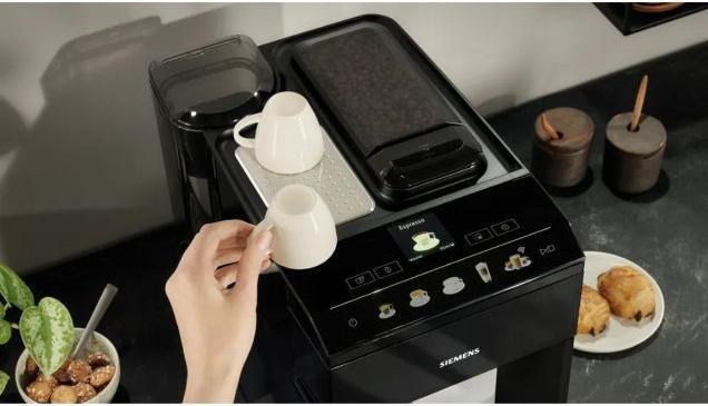 Actual product image Siemens EQ.500 TQ518RX3 Coffee machine Fully automatic Espresso machine 1 9 l