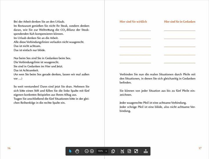 Actual product image Achtsam morden - Das Übungsbuch nach der Joschka-Breitner-Methode (German, Karsten Dusse, 2021)