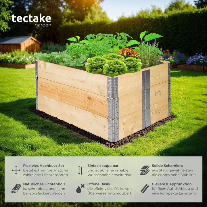 Actual product image tectake raised bed