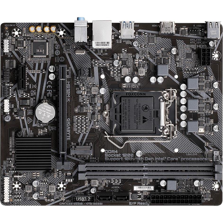 Gigabyte H510M K (LGA 1200, Intel B560 Express, mATX), Mainboard