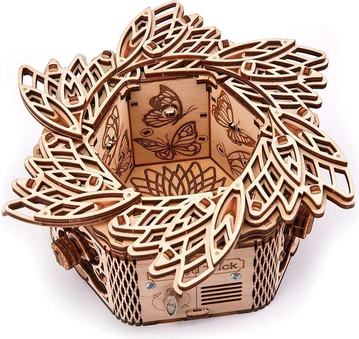 Image du produit Wood Trick Mystery Flower- Coffret à bijoux