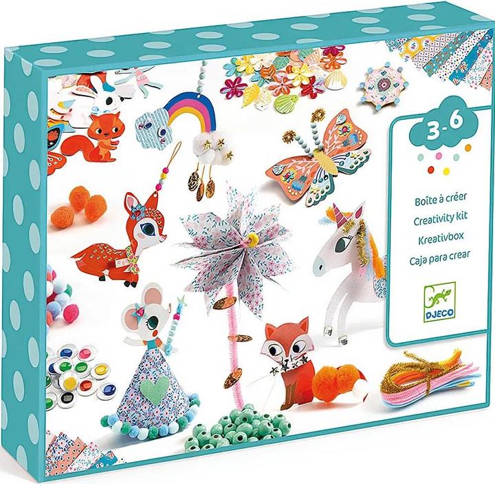 Actual product image Djeco Creativity set